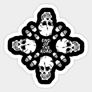 End of the Road Sticker